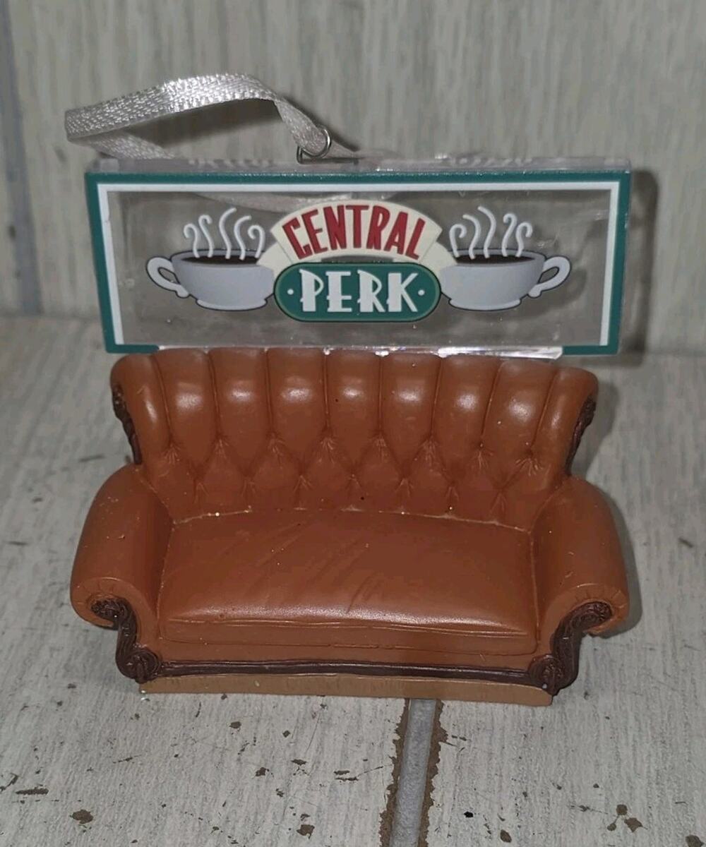 Hallmark FRIENDS TV Series Central Perk Cafe Couch Christmas Ornament VTG